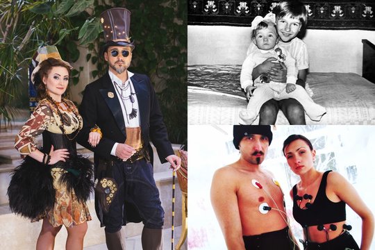 Tėvų akrobatų užauginti brolis ir sesuo ne kartą balansavo ties nebūties riba