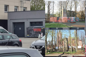 Ketinamam versti Palangos obeliskui – ypatinga valdžios globa: nuotraukos su Bučos vaizdais atsidūrė policijos komisariate