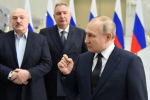 Ištikimas V. Putino pakalikas A. Lukašenka bando laviruoti: diktatoriaus planą vadina baisia idėja