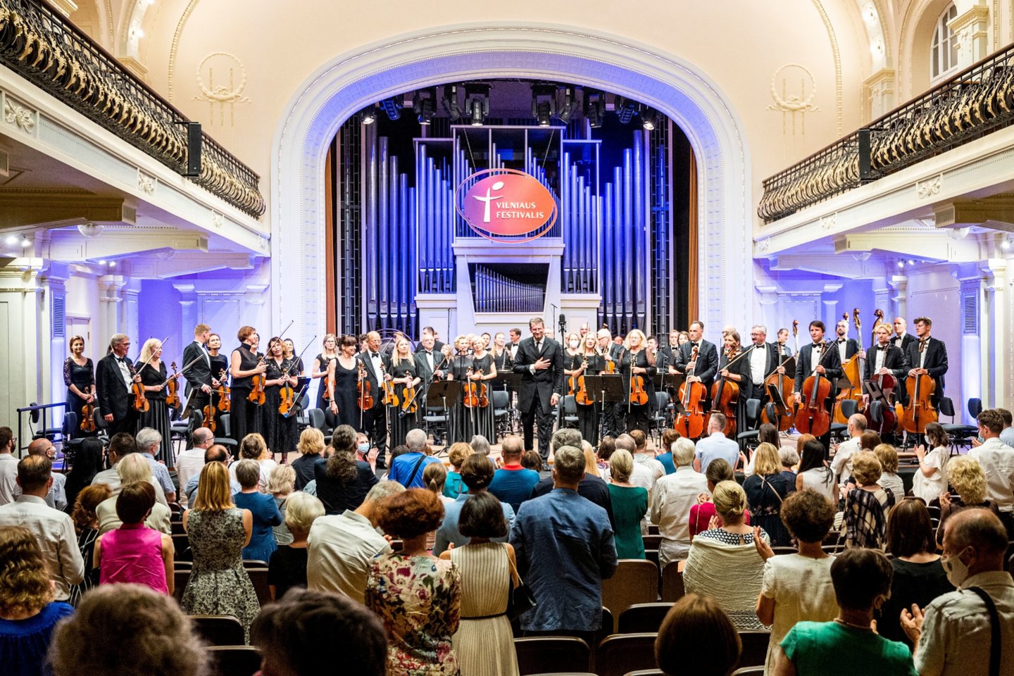 Net trijuose festivalio koncertuose gros Lietuvos nacionalinis simfoninis orkestras, diriguojamas ir jo meno vadovo M.Pitrėno, ir svečių iš užsienio.<br> D.Matvejevo nuotr.