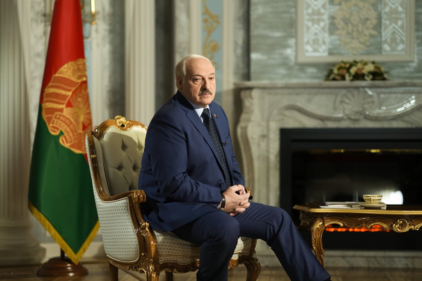 Aliaksandras Lukašenka.<br>AP/Scanpix nuotr.