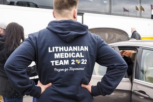 Iš Ukrainos sugrįžo visi ten dirbę Lietuvos medikai