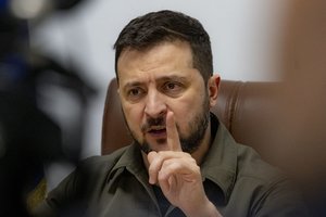 V. Zelenskis: V. Putino oficialiai paskelbtas karas mums nieko nepakeistų