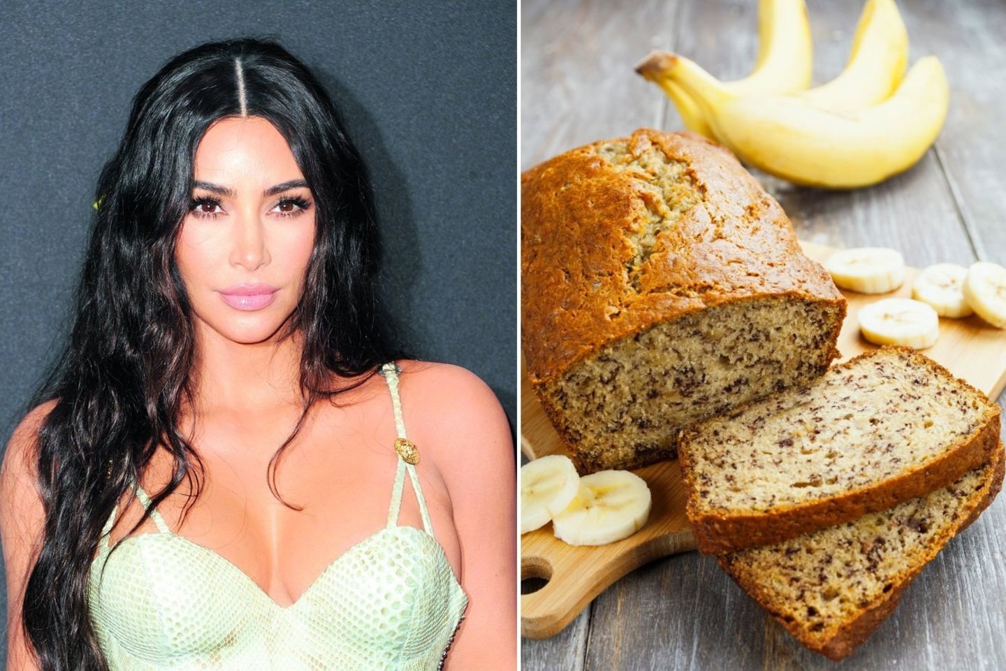  Madai kepti bananų duoną neatsispyrė ir K.Kardashian.<br> 123rf nuotr.
