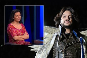 Gėjumi M. Galkiną išvadinusi Kremliaus propagandistė kirto F. Kirkorovui: „Rusijos žmonėms tai nelabai prie širdies“