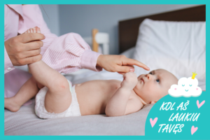 Keisdami sauskelnes dažnai tėvai padaro vieną klaidą, kuri baigiasi šlapiomis nelaimėmis