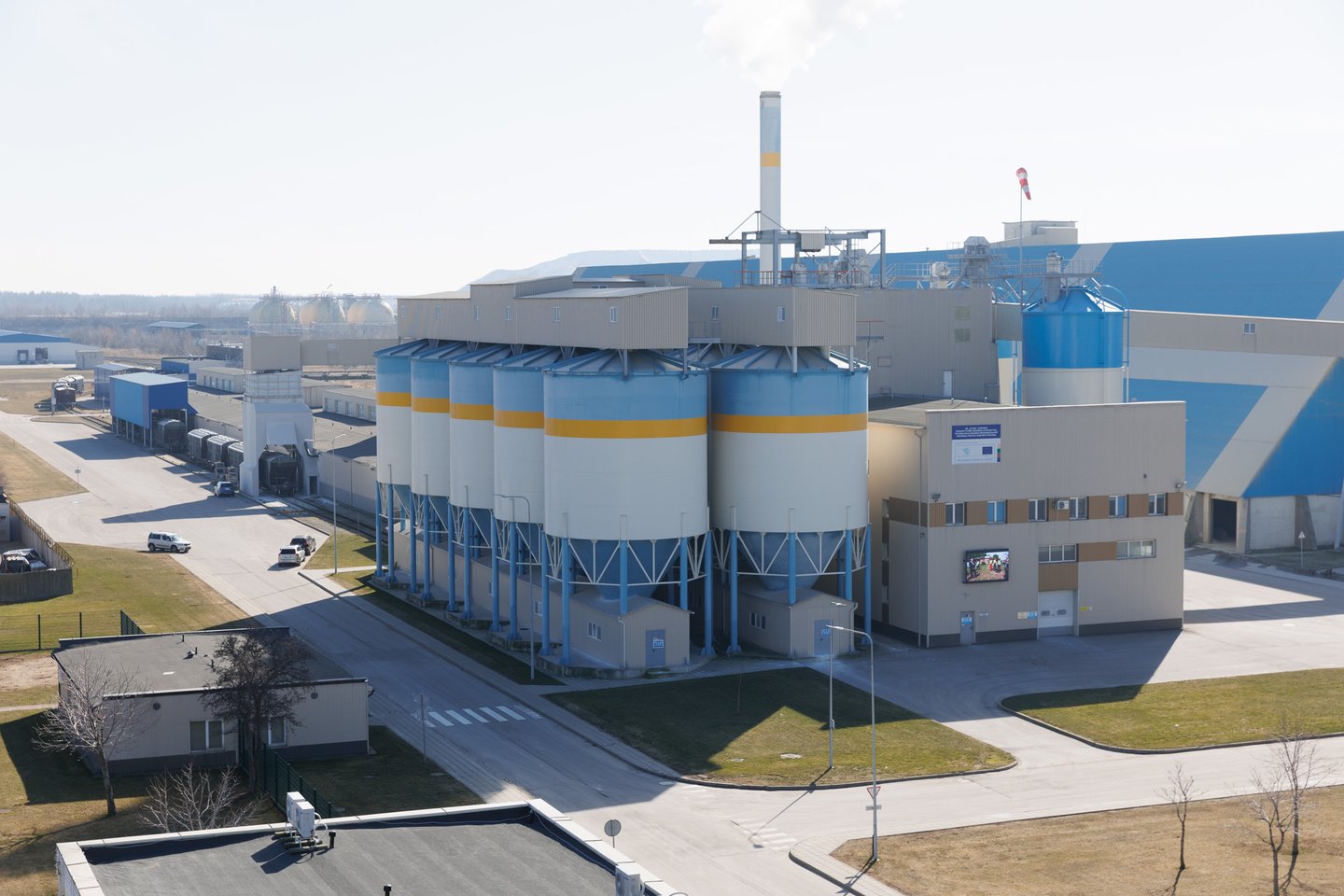 Dėl Europos Sąjungos (ES) sankcijų veiklą sustabdžiusios Kėdainių fosforo trąšų gamyklos „Lifosa“ laikinasis administratorius gali būti paskirtas tik kitą savaitę.<br>T.Bauro nuotr.