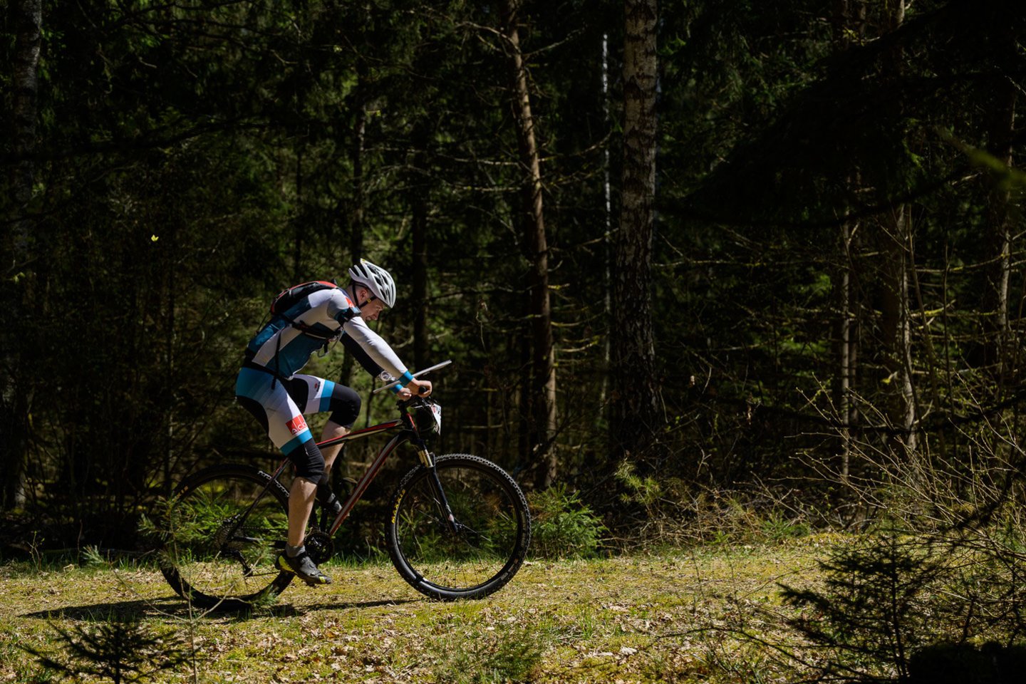 Lietuvos orientavimosi sporto kalnų dviračiais čempionate paaiškėjo mūsų rinktinė Europos pirmenybėse.<br>D.Lazausko (Orienteering.lt) nuotr.