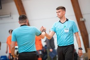D. Norkus teisėjaus Europos moterų futsal čempionato atrankos turnyre