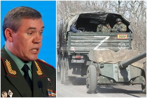 Dėl V. Gerasimovo likimo – dvi versijos: įvertino galimo naujo rusų karo vado reikšmę invazijos Ukrainoje eigai