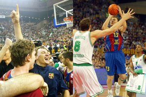 Saldus prisiminimas: prieš 19 metų Š. Jasikevičius pirmą kartą tapo Eurolygos čempionu