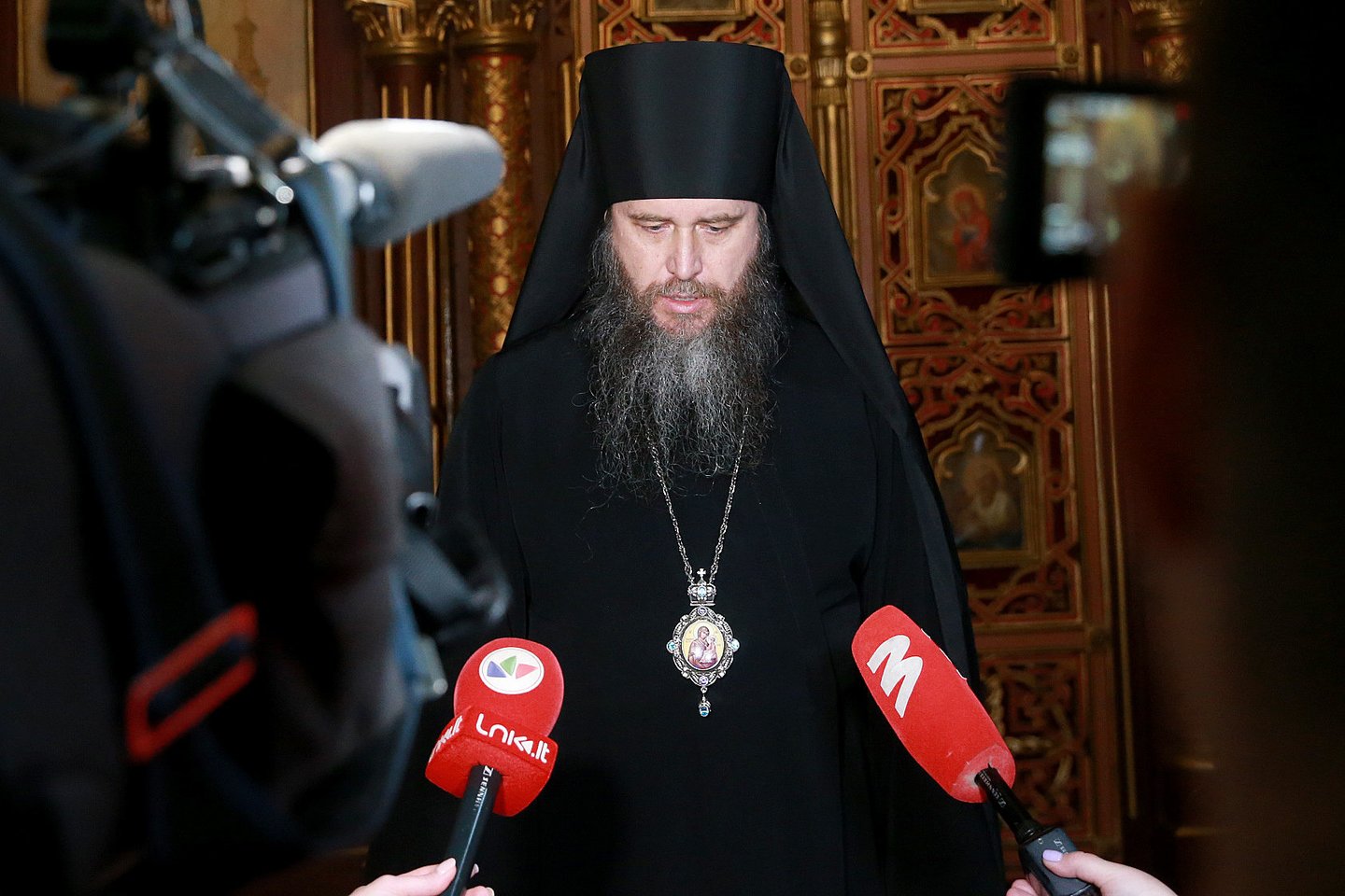 Trakų vyskupas Amvrosijus<br>R.Danisevičiaus nuotr.