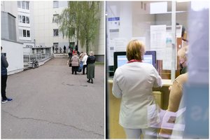 Pas artimuosius į ligoninę atėję panevėžiečiai suskubo įamžinti, ką pamatė: įstaiga atšovė – kalti patys lankytojai