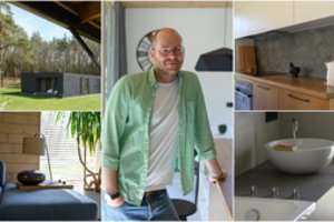 Įspūdingo biudžeto namus projektuojantis architektas savo tvirtovę šalia Vilniaus įsirengė už 50 tūkst. eurų 