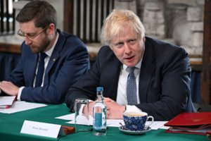 B. Johnsonas nemano, kad santykiai su V. Putinu gali vėl normalizuotis