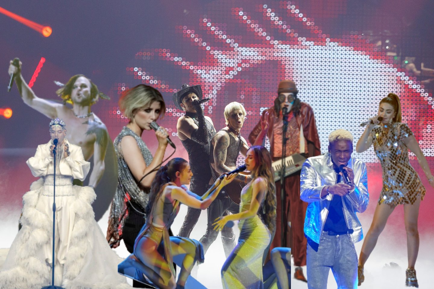  Antrasis „Eurovizijos“ pusfinalis Turine.<br> Scanpix ir T.Bauro nuotr.