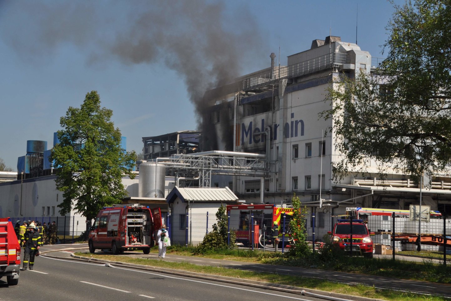 Per sprogimą Slovėnijos gamykloje žuvusių žmonių skaičius padidėjo iki 6.<br>AFP/Scanpix nuotr.