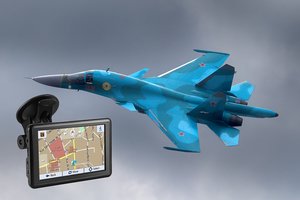 Ukrainoje randama sudužusių Rusijos naikintuvų su priklijuotais civiliniais GPS imtuvais