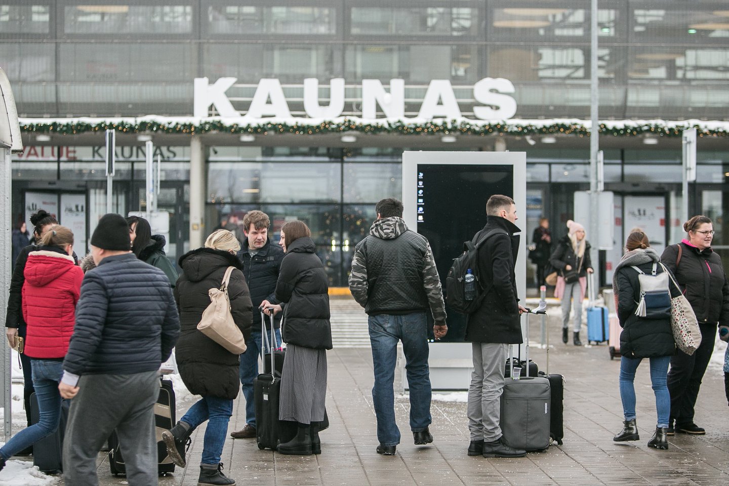 Kaunas Airport has already surpassed the pre-pandemic levels.<br>G.Bitvinsko nuotr.