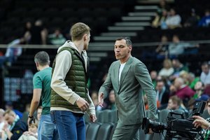 J. Mačiulis ir L. Kleiza vienbalsiai sutinka: P. Motiejūno sprendimas sezono pabaigoje yra „nevykęs“