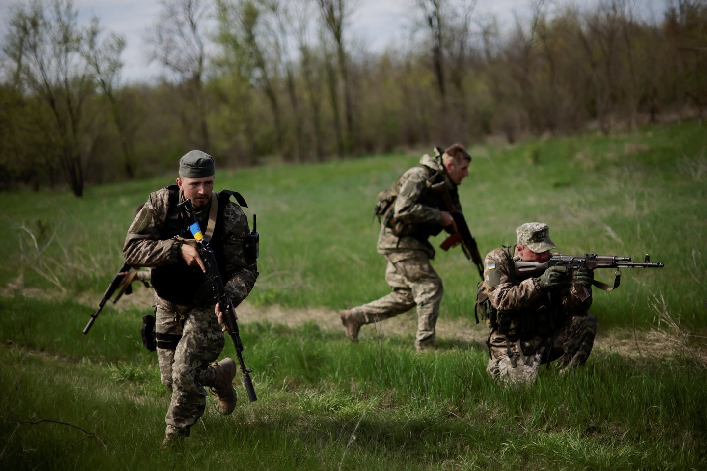 Ukrainos armijos kariai.<br>Reuters/Scanpix asociatyvi nuotr.