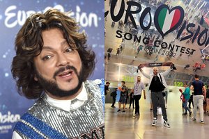 Prieš patekdamas į pirmąjį „Eurovizijos“ pusfinalį F. Kirkorovas susidūrė su nesklandumais