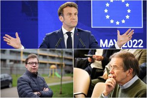 Politologai įvertino E. Macrono retoriką karo kontekste: Prancūzija supranta būtinybę tiek bausti, tiek pradėti derybas