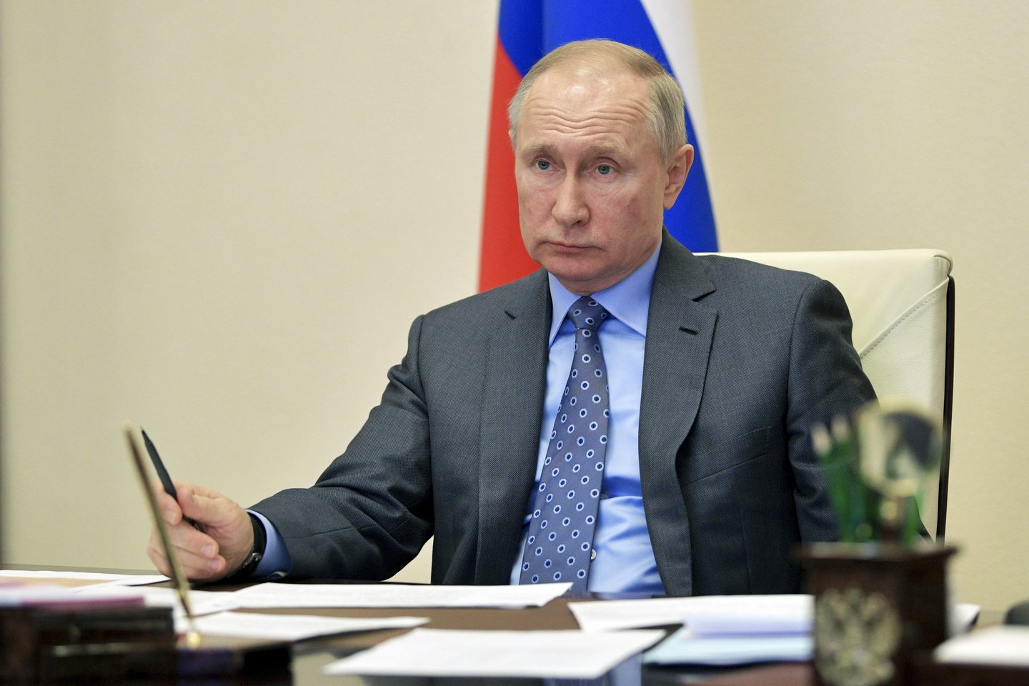 Vladimiras Putinas.<br>AP/Scanpix nuotr.