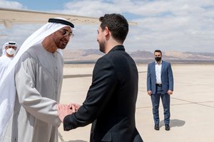 JAE prezidentu išrinktas šeichas Mohamedas bin Zayedas al Nahyanas