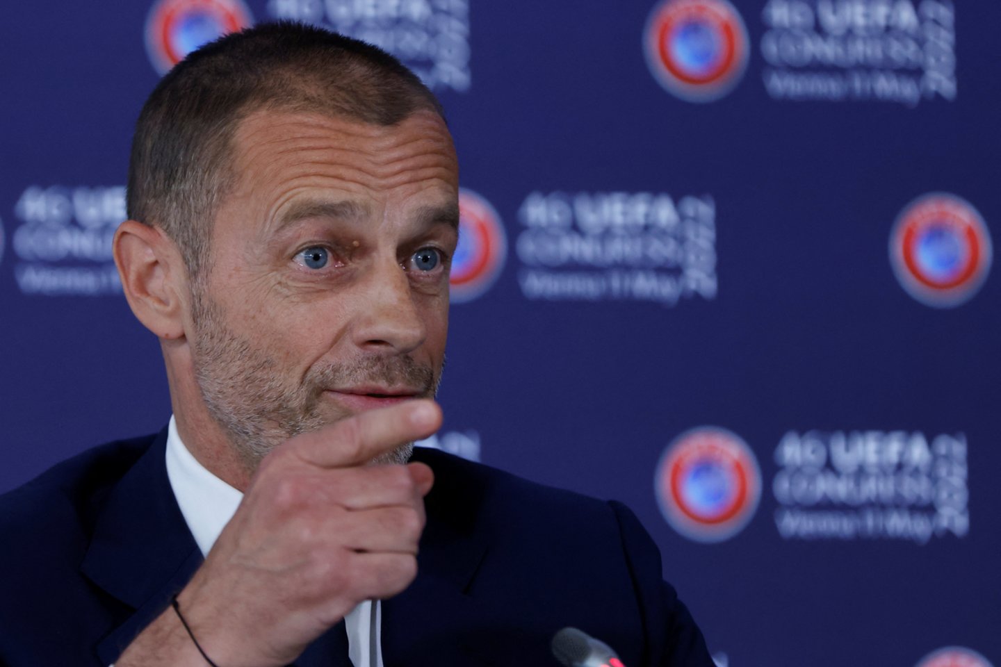 UEFA prezidentas A.Čeferinas.<br>Reuters/Scanpix nuotr.