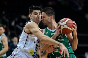 K. Maksvytį įtampa kaustė ir LKL pusfinalio starte: ne čempioniškai žaidžiantis „Žalgiris“ stebuklingai palaužė „Lietkabelį“