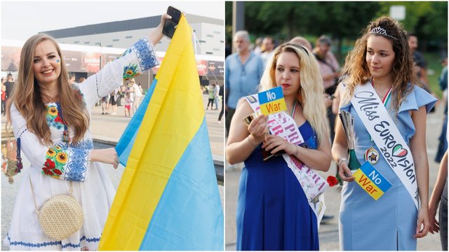 Prieš „Eurovizijos“ finalą susirinkusieji tikisi Ukrainos pergalės: tai suteiktų vilties laimėti karą