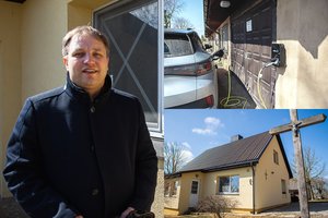 Apakęs nuo milžiniškų šildymo sąskaitų klebonas parapijoje ėmėsi pokyčių, o pats persėdo į elektromobilį