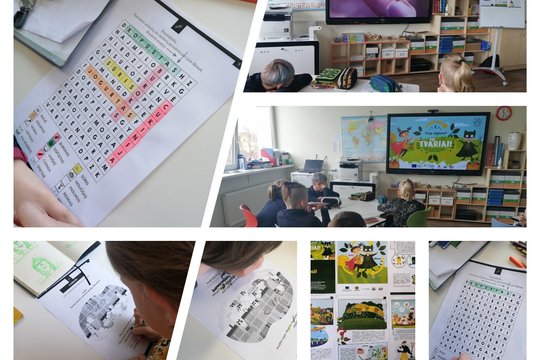 Mažieji piliečiai mokėsi elgtis tvariai