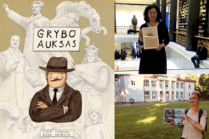 Apdovanoto komikso vaikams „Grybo auksas“ autorės knygoje supažindina su išskirtiniu menininku