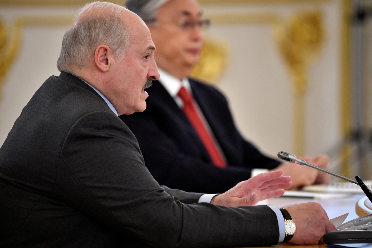 Aliaksandras Lukašenka.<br>Reuters/Scanpix nuotr.