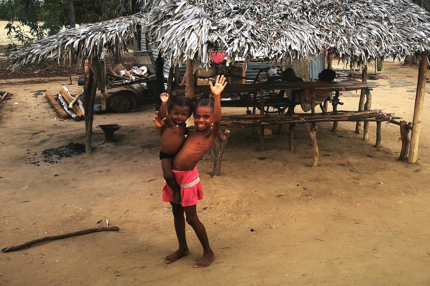 Turistų rojumi vadinamame Madagaskare milijonai žmonių gyvena pusbadžiu ir neturi jokių perspektyvų.<br>G.Ališauskaitės nuotr.