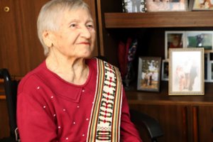 Karą mačiusi šimto metų jubiliejų švenčianti šiaulietė visiems linkėjo taikos