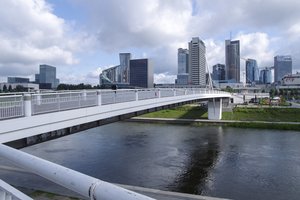 Vilniuje prie Baltojo tilto atsiras Tolerancijos gatvė