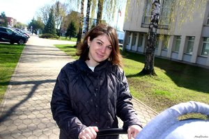 Jurbarke prisiglaudusi ukrainietė Anastasija – apie motinystę, karo sujauktus planus ir gerumą