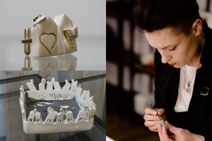 Namelius iš molio lipdanti Ramunė griežtai laikosi vienos taisyklės