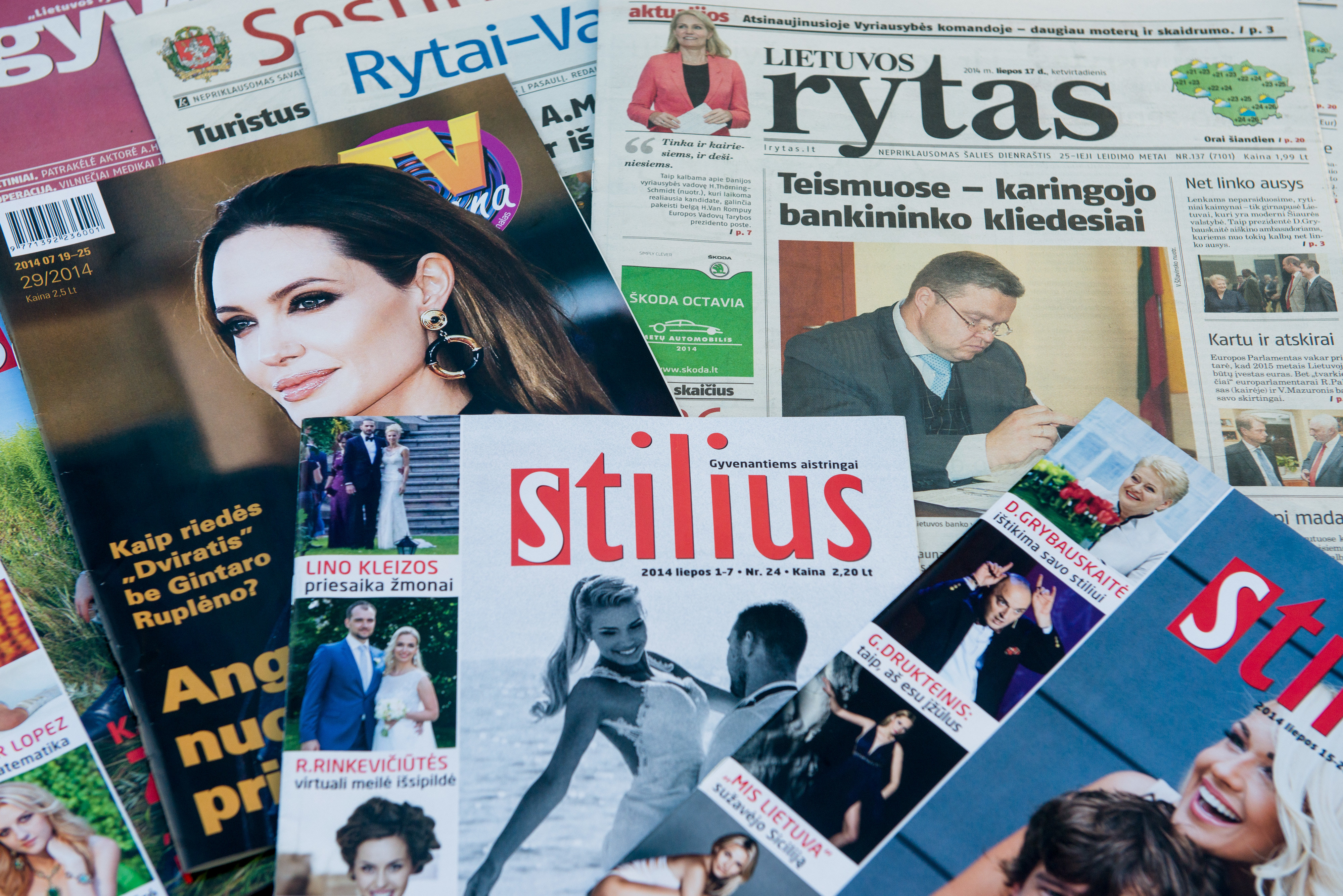 Žurnalas „Stilius“ – nuo 1997 metų leidžiamas legendinis „Lietuvos ryto“ savaitinis leidinys, besipuikuojantis šalies skaitomiausiųjų penketuke.J.Stacevičiaus nuotr.