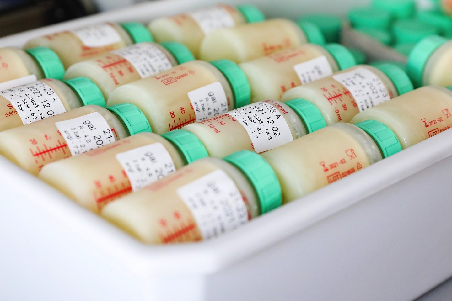 Gegužės 19 dieną minima Pasaulinė motinos pieno donorystės diena.<br> Kauno klinikų nuotr.