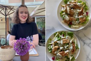 Lengvos salotos su vištiena pagal Kotrynos receptą: vakarienė dviem nekainuos 5 eurų