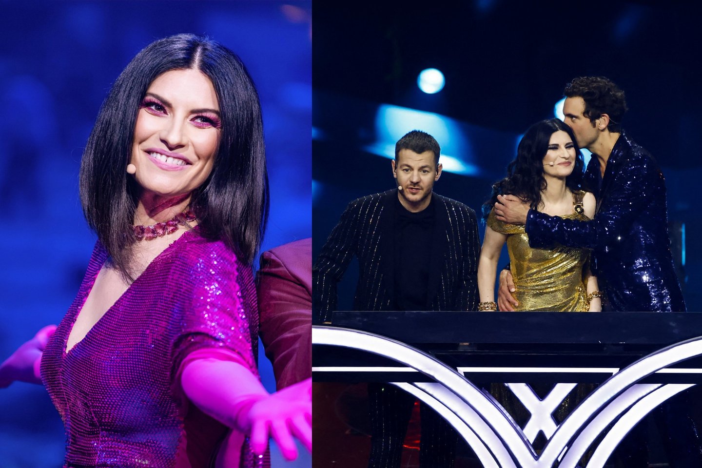 Per „Eurovizijos“ finalą silpnai pasijutusi vedėja L. Pausini buvo užsikrėtusi koronavirusu