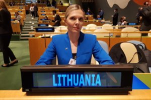 A. Bilotaitė: jei Rusija ir Baltarusija nesilaiko tarptautinės teisės, ar joms vieta Jungtinėse Tautose?