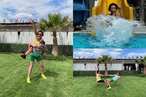 Katerina Voropaj leidosi į nuotykius Turkijoje: derino motinystę ir sportą