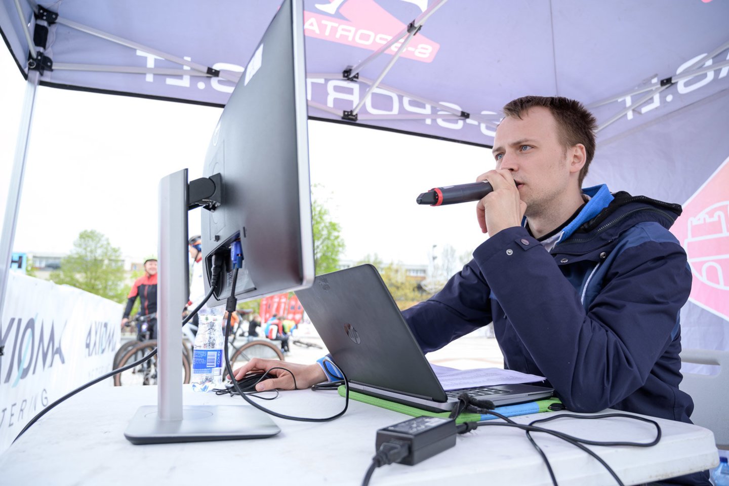  Ignalinoje Europos orientavimosi sporto kalnų dviračiais čempionate N. Lukošius iškovojo bronzą<br> organizatorių nuotr.