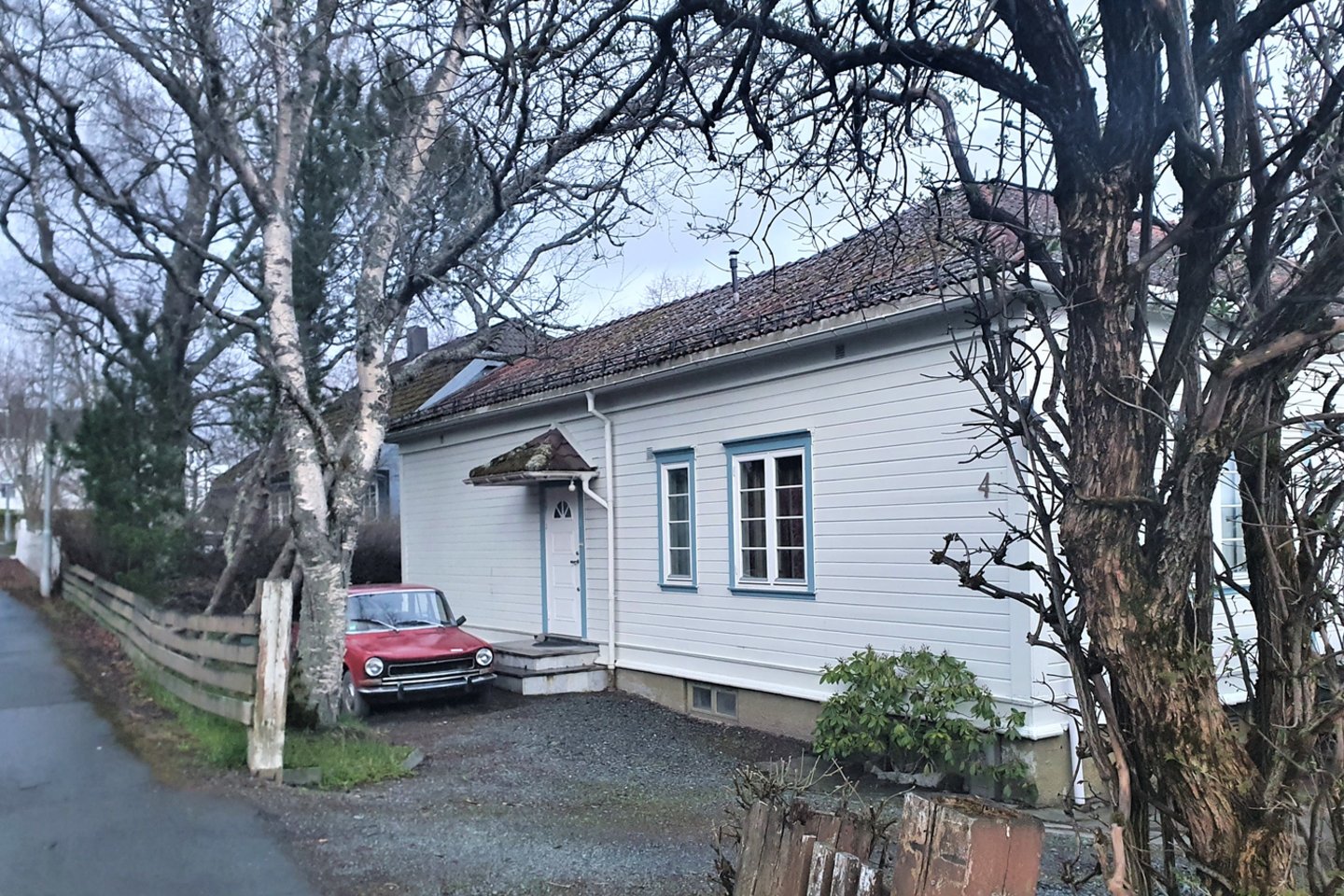Šiame name Trondheime buvo įsikūrusi nacių pakaliko H.Rinnano gauja.<br> R.Mataitytės nuotr.