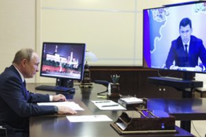 Televizijos eteryje – svarbi užuomina iš V. Putino lūpų: liudija aiškų karo Ukrainoje pokytį